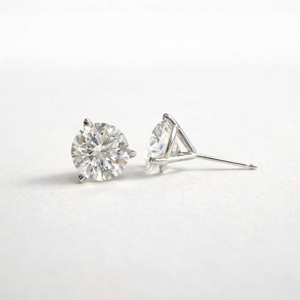 Aurora Diamond Studs